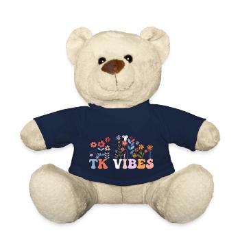 TK Vibes Wildflower Retro Teacher Daisy Kid - Nounours - bleu marine - Devant