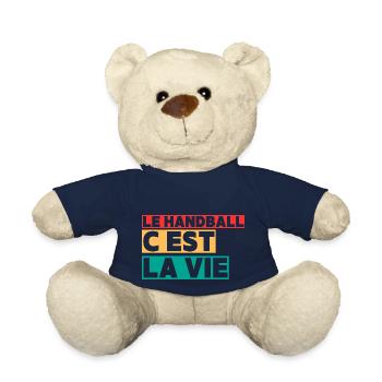Handball ist Leben,Handball,Handballer,Sport - Teddy - French Navy - Vorne