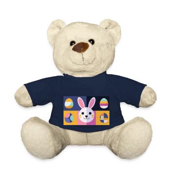 Osterhase No.12 - Teddy - French Navy - Vorne
