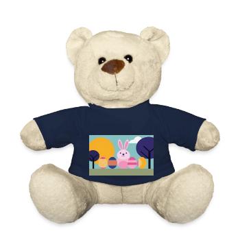 Osterhase No.07 - Teddy - French Navy - Vorne