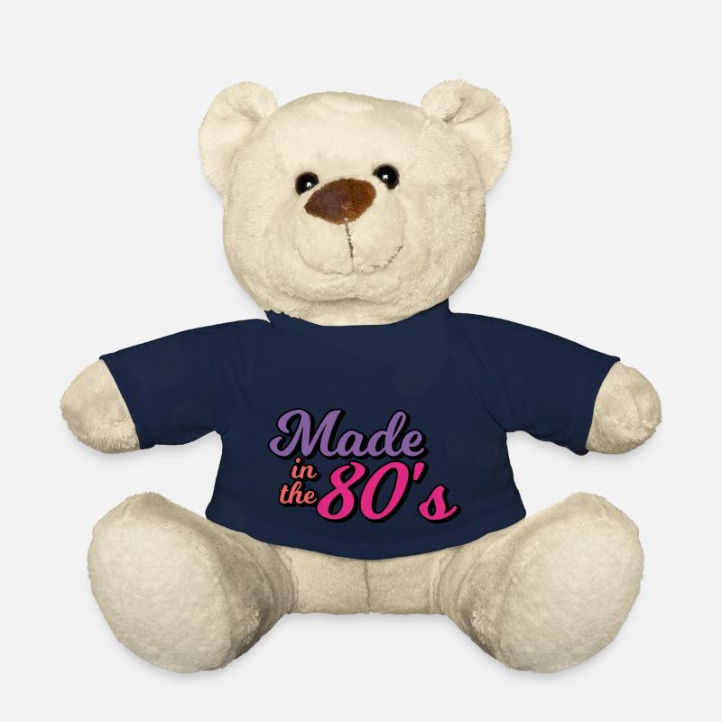 Fabriqué dans les années 80 - Nounours - bleu marine