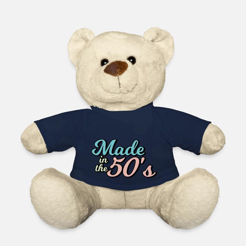 Fabriqué dans les années 50 - Nounours - bleu marine