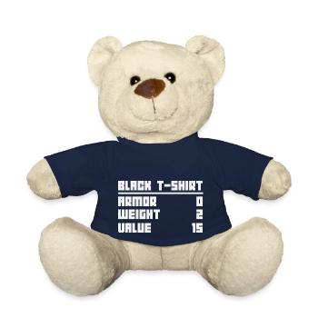 Gaming Gamer Jeux Jeux de Jeux Rétro Geschenk - Nounours - bleu marine - Devant