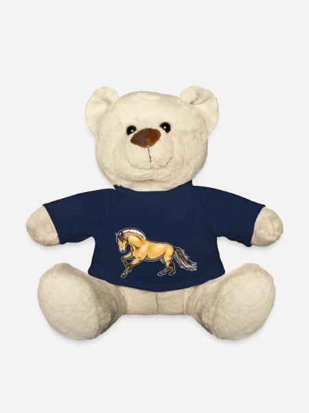 Fjordpferd Norweger Farbe Pony Pferd Geschenk - Teddy - French Navy