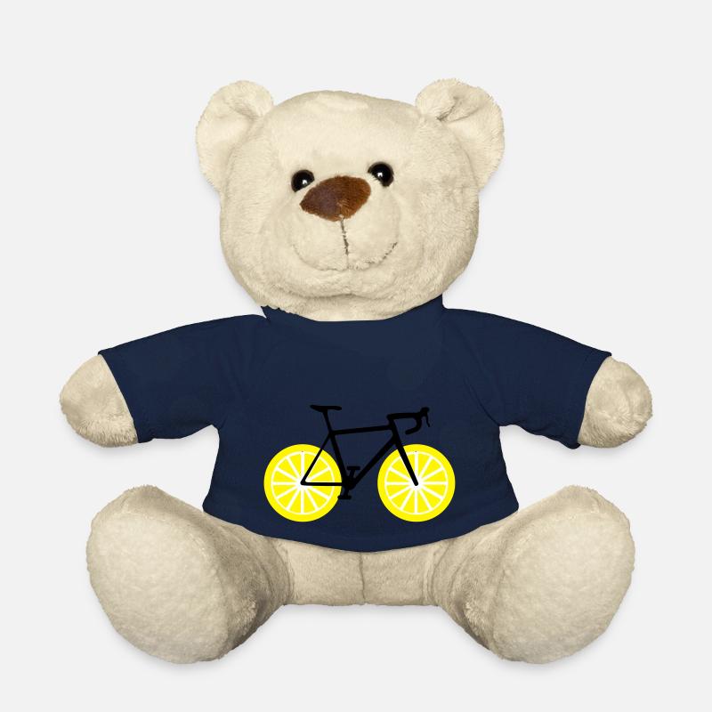 Vélo au citron - Nounours - bleu marine