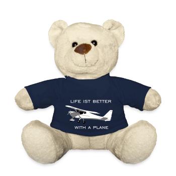 Ultraleichtflugzeug UL Pilot Flugzeug Flieger - Teddy - French Navy - Vorne