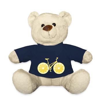 Bicycle lemon - Teddy Bear - french navy - Front