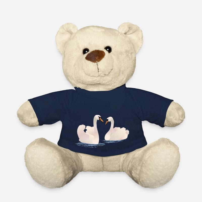 Svaner - Teddybjørn - navy
