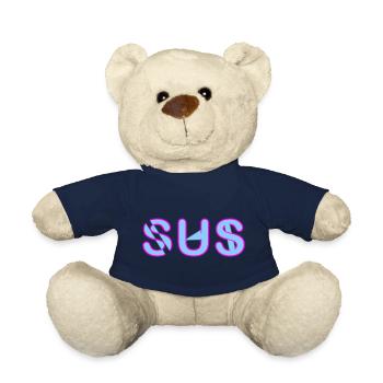Sus - Youth Word - Teddy Bear - french navy - Front