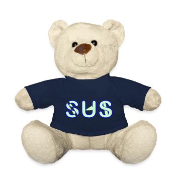Sus - Youth Word - Teddy Bear - french navy - Front