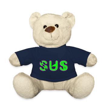 Sus - Youth Word - Teddy Bear - french navy - Front
