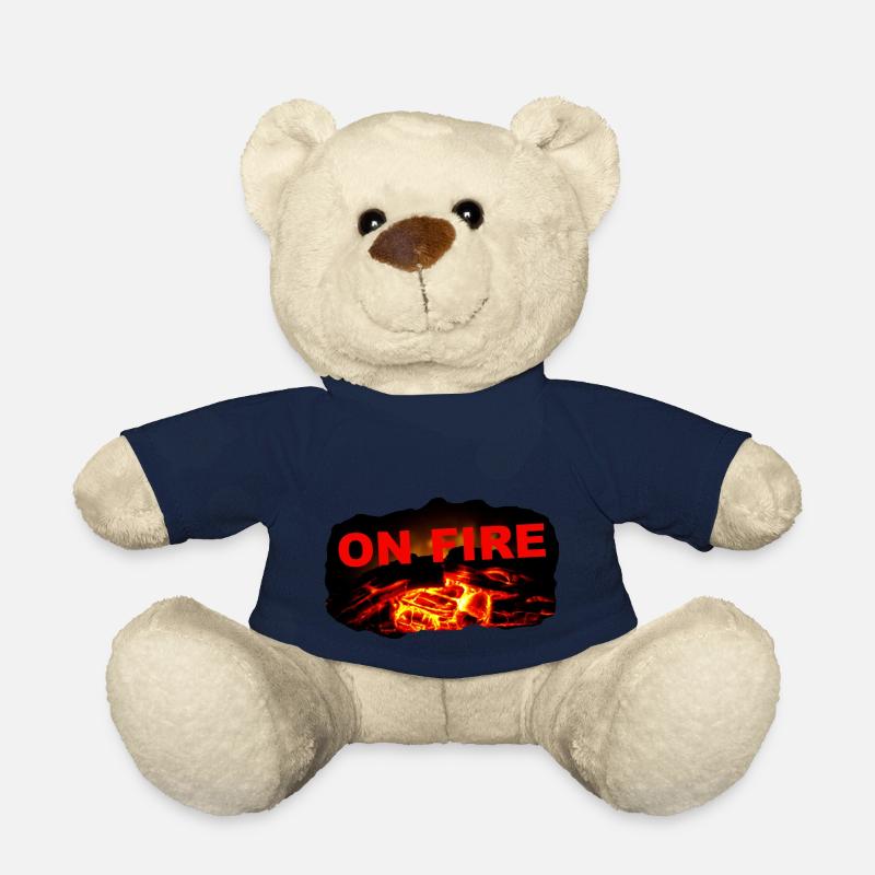 ZoffArt ON FIRE - Teddy - French Navy