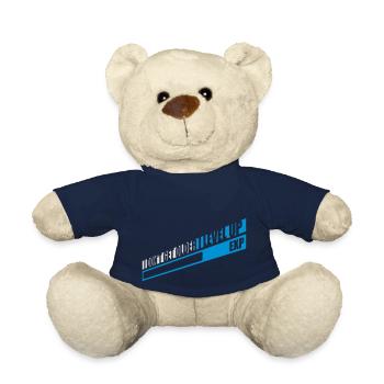 Vieillir - Nounours - bleu marine - Devant