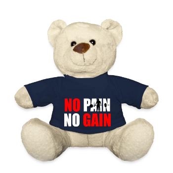 Kein Schmerz, kein Gewinn Zitat - Teddy - French Navy - Vorne