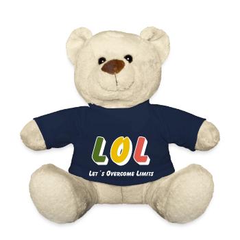 LOL - Dépassons les limites - Nounours - bleu marine - Devant