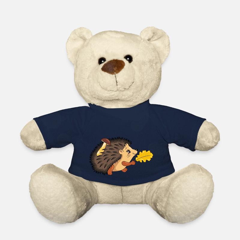 Glücklicher gehender Igel - Teddy - French Navy