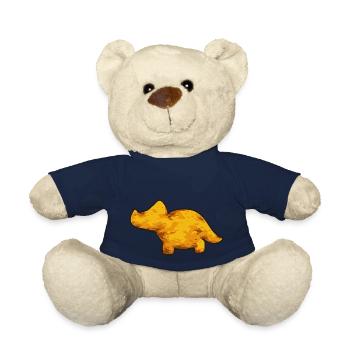 Dino Nuggets Dinosaurier Chicken Nuggets - Teddy - French Navy - Vorne