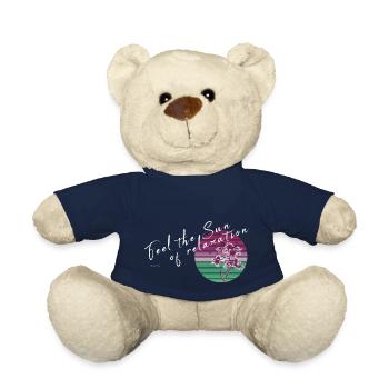 Feel the Sun - Teddy Bear - french navy - Front