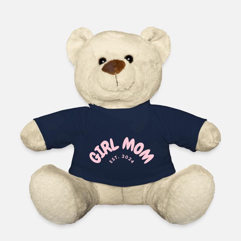 Girl Mom est. 2024 - Teddy - French Navy