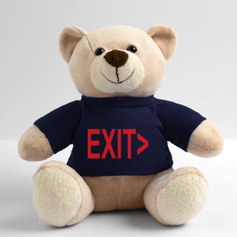 Exit / Exit / Emergency Exit Teddy Bear