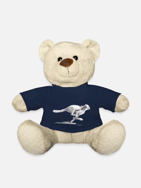 Cheetah - Teddy Bear - french navy