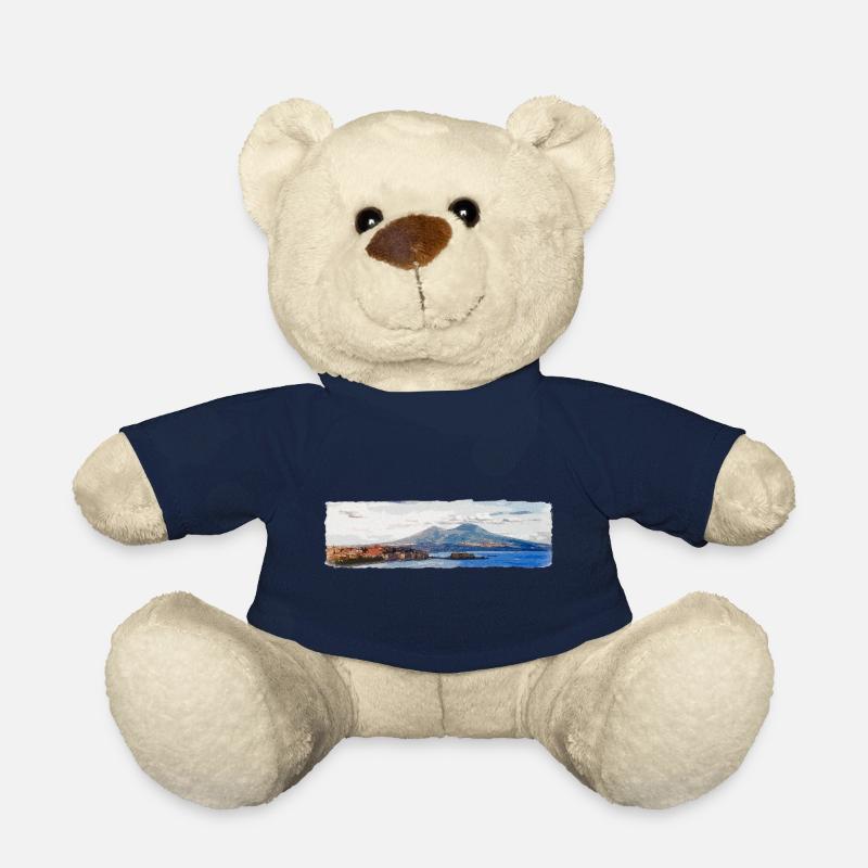 Neapel, Vesuv und Castel dell'Ovo - Teddy - French Navy