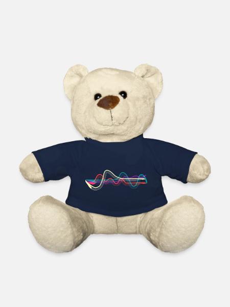Lines. - Teddy Bear - french navy
