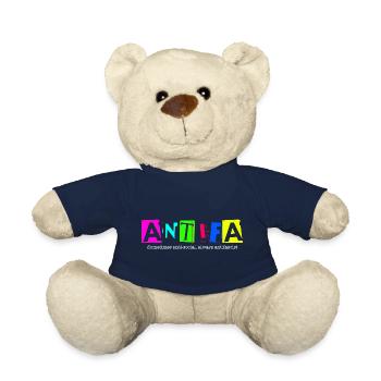 Antifa - Sometimes anti-social, always antifascist - Teddy Bear - french navy - Front