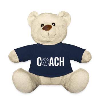 Volleyball Coach - Teddy Bear - french navy - Front