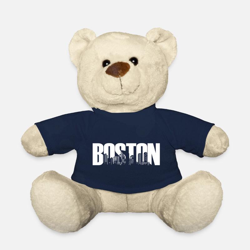 BOSTON USA Massachusetts Skyline - Teddy - French Navy