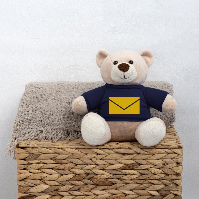 Lettre jaune Nounours