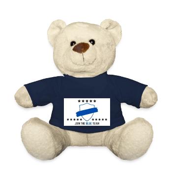 JOIN THE BLUE TEAM // WHITE VERSION - Teddy - French Navy - Vorne