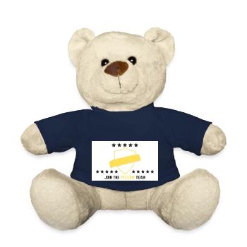 JOIN THE YELLOW TEAM // WHITE VERSION - Teddy - French Navy - Vorne