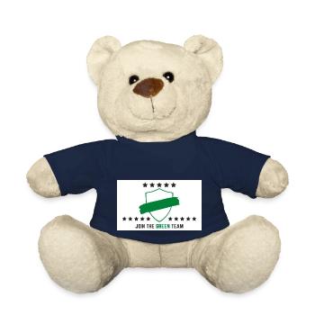 JOIN THE GREEN TEAM // WHITE VERSION - Teddy - French Navy - Vorne
