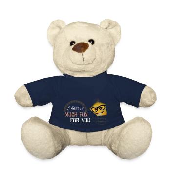 Ich habe jetzt so viel Spaß für dich - Teddy - French Navy - Vorne