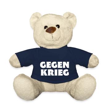 Gegen Krieg Nein zu Krieg Anti Krieg - Teddy - French Navy - Vorne
