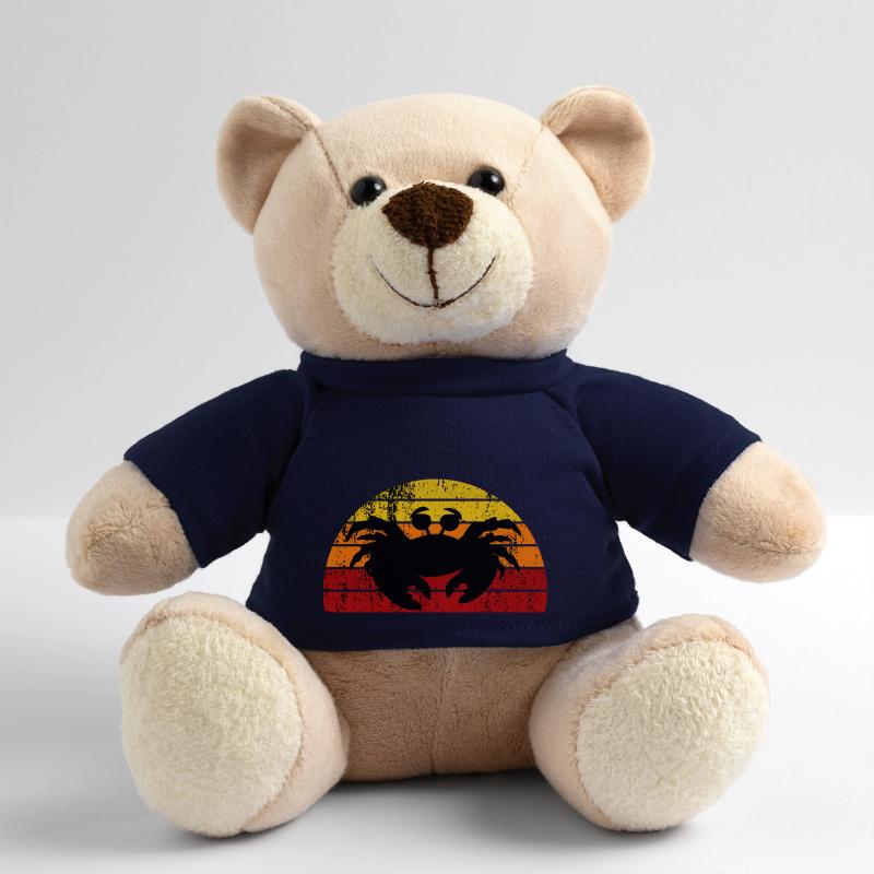 Crap retro sunset design Teddy Bear