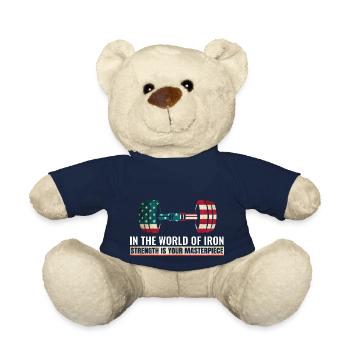 Fitnessstudio - Teddy - French Navy - Vorne