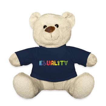 Equality - Teddy Bear - french navy - Front