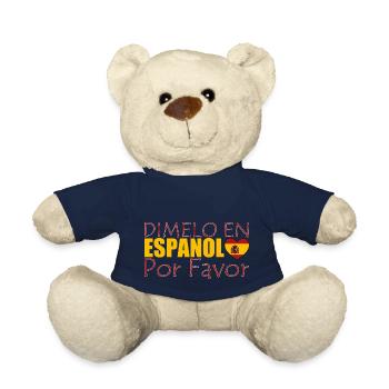Spanisch Spanisch Lehrer Sprache - Teddy - French Navy - Vorne