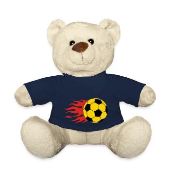 brennender Ball - burning ball - Teddy - French Navy - Vorne