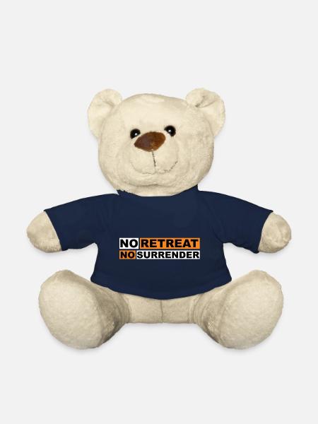 No Retreat No Surrender - Nounours - bleu marine