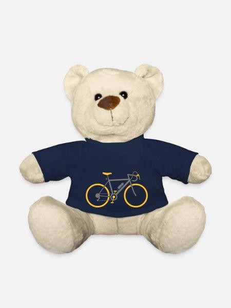 Un vélo de route rapide - Nounours - bleu marine