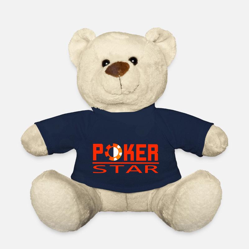 star du poker - Nounours - bleu marine