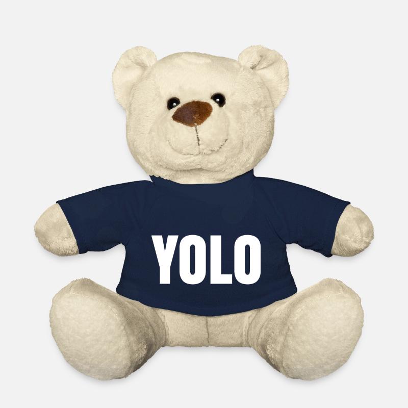 YOLO - Nounours - bleu marine