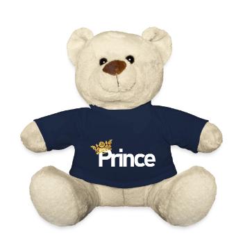 Prinz mit Goldener Krone - Teddy - French Navy - Vorne
