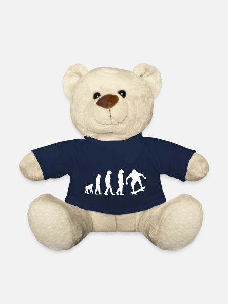 évolution skate - Nounours - bleu marine