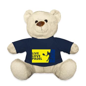 Padel - Geschenk für Padelspieler - Teddy - French Navy - Vorne