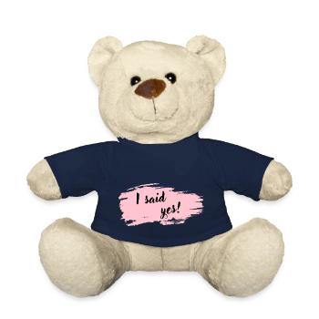 I said yes - Wolke pink - Teddy - French Navy - Vorne
