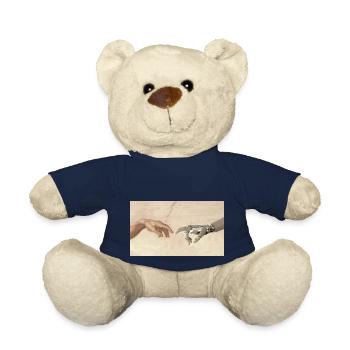 Hand of Robot, - Teddy Bear - french navy - Front